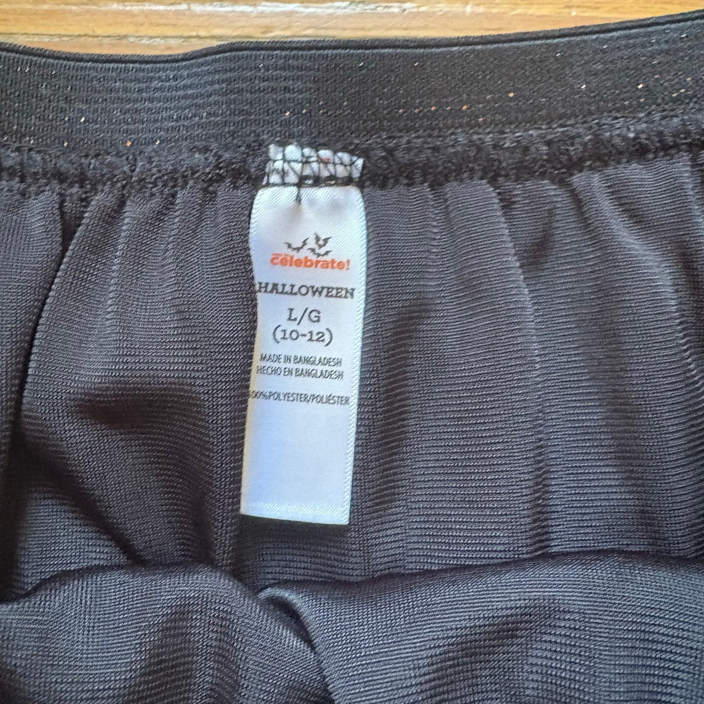 Celebrate black tulle orange pumpkin elastic waistband tutu girls skirt SIZE L