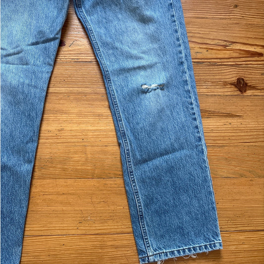 Harley Davidson medium wash straight leg mens jeans SIZE 31X30