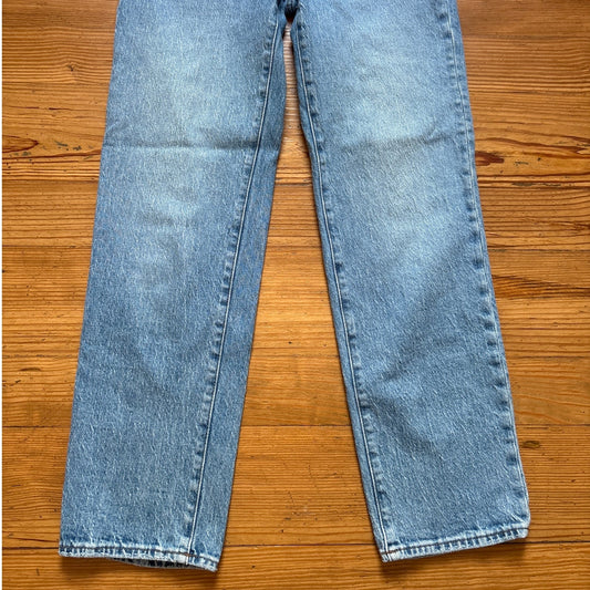Madewell medium wash perfect vintage straight leg womens jeans SIZE 25