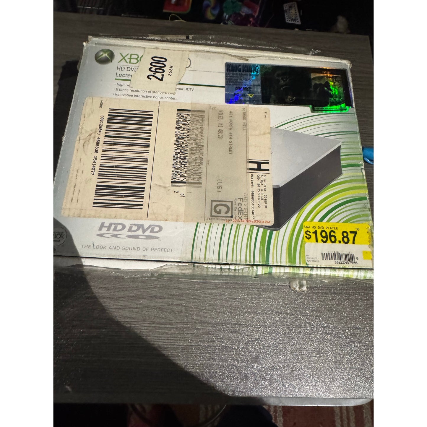 Xbox 360 HD DVD hard drive Tested - NEW in BOX