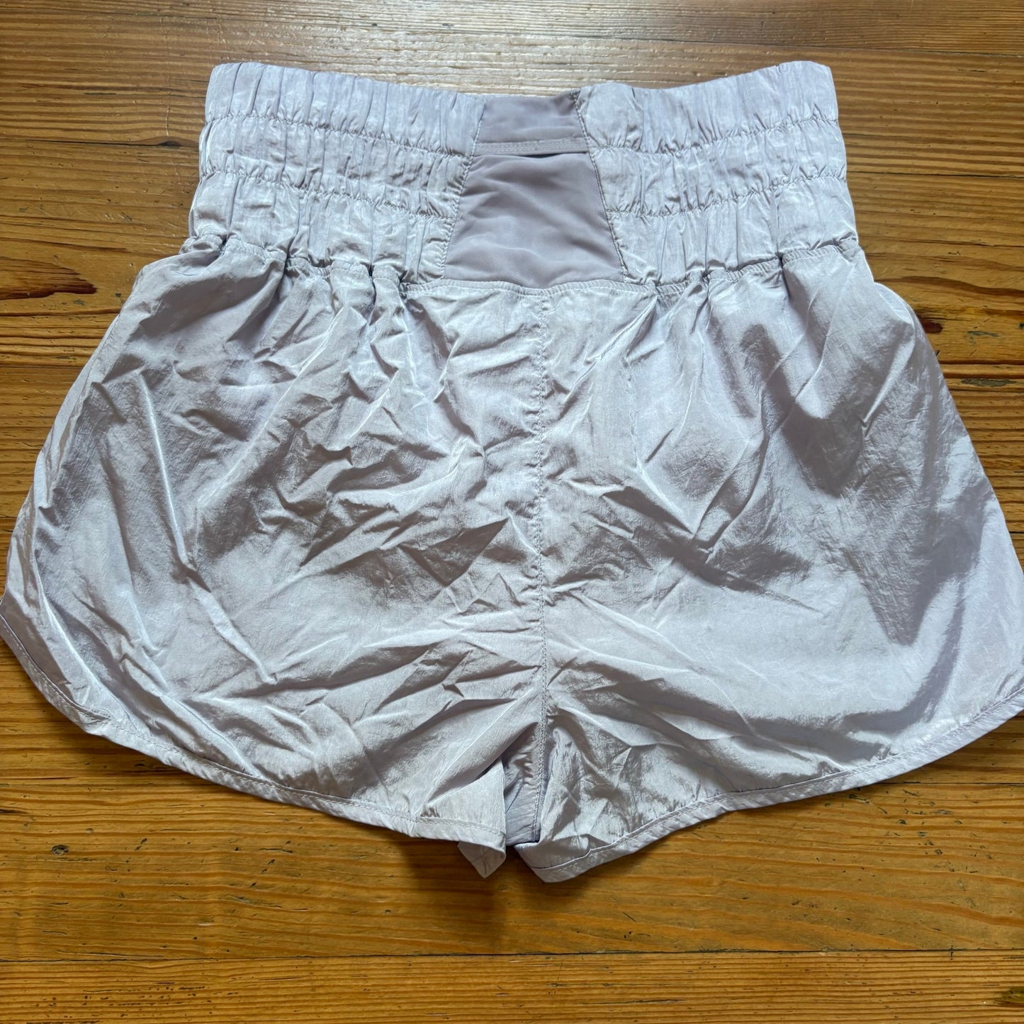 FP Movement light purple elastic waistband running womens shorts SIZE M
