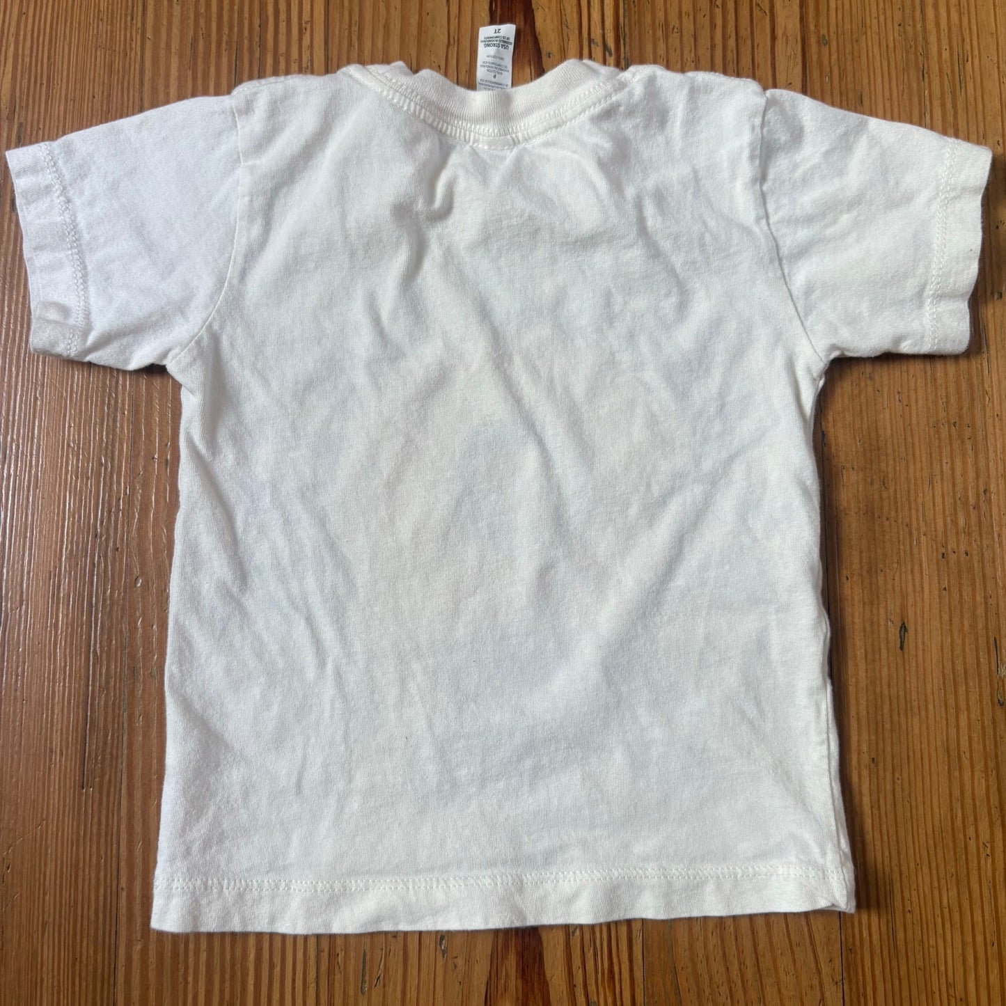 Flower child daisy short sleeve cotton graphic toddler shirt SIZE 2T