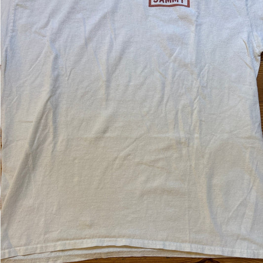Oklahoma Sooners white football gameday graphic short sleeve shirt SIZE L