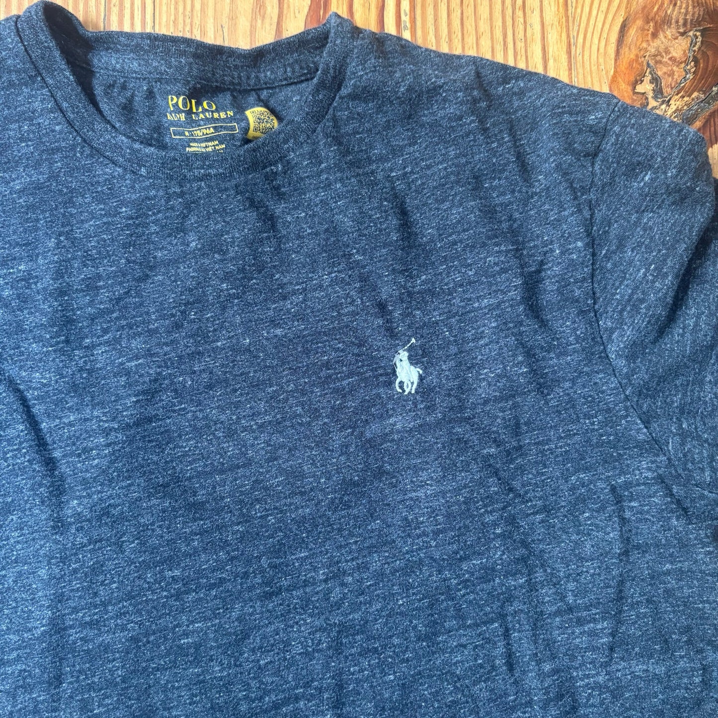 Polo Ralph Lauren dark gray long sleeve cotton mens shirt SIZE M