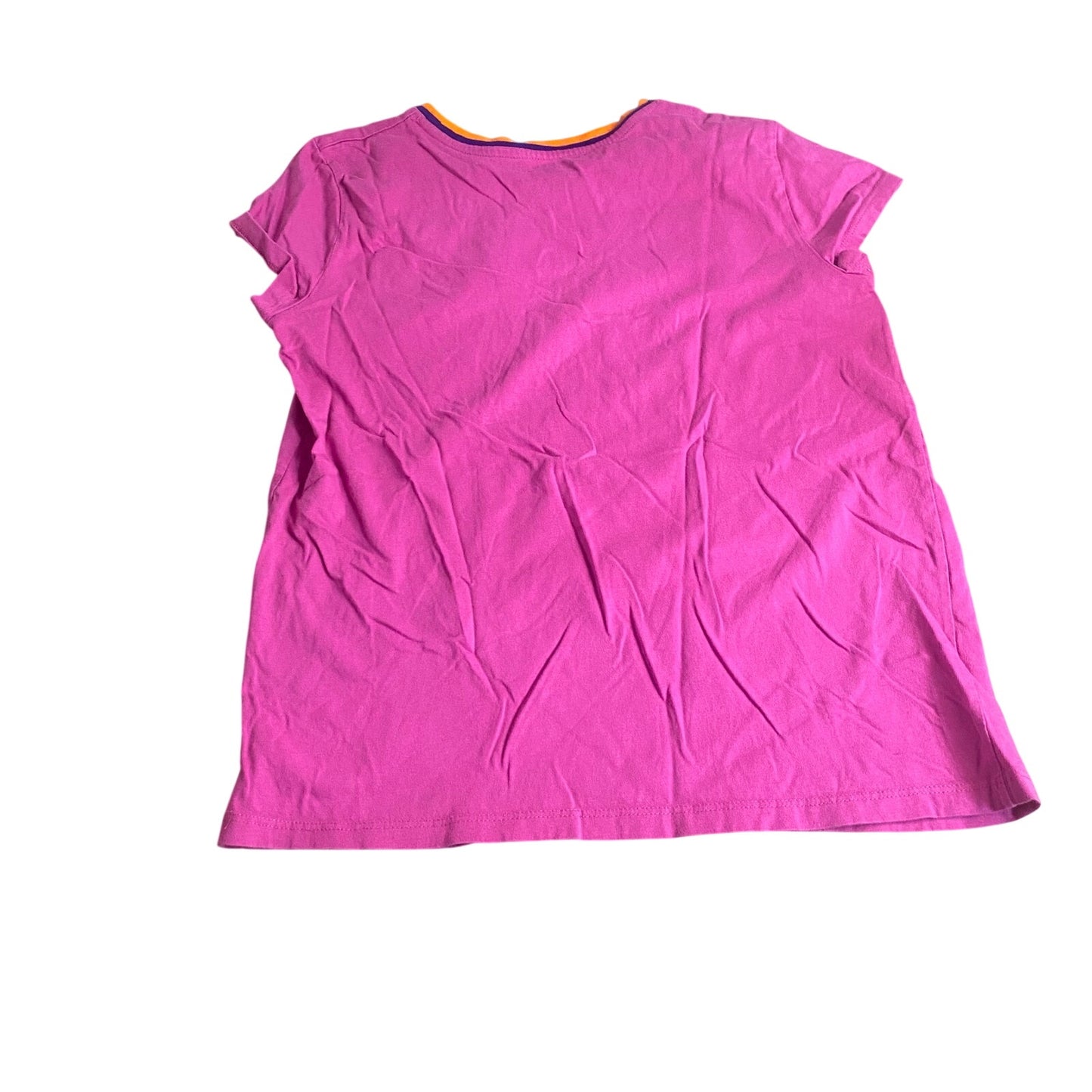 Polo Ralph Lauren pink POLO lettering short sleeve girls shirt SIZE XL