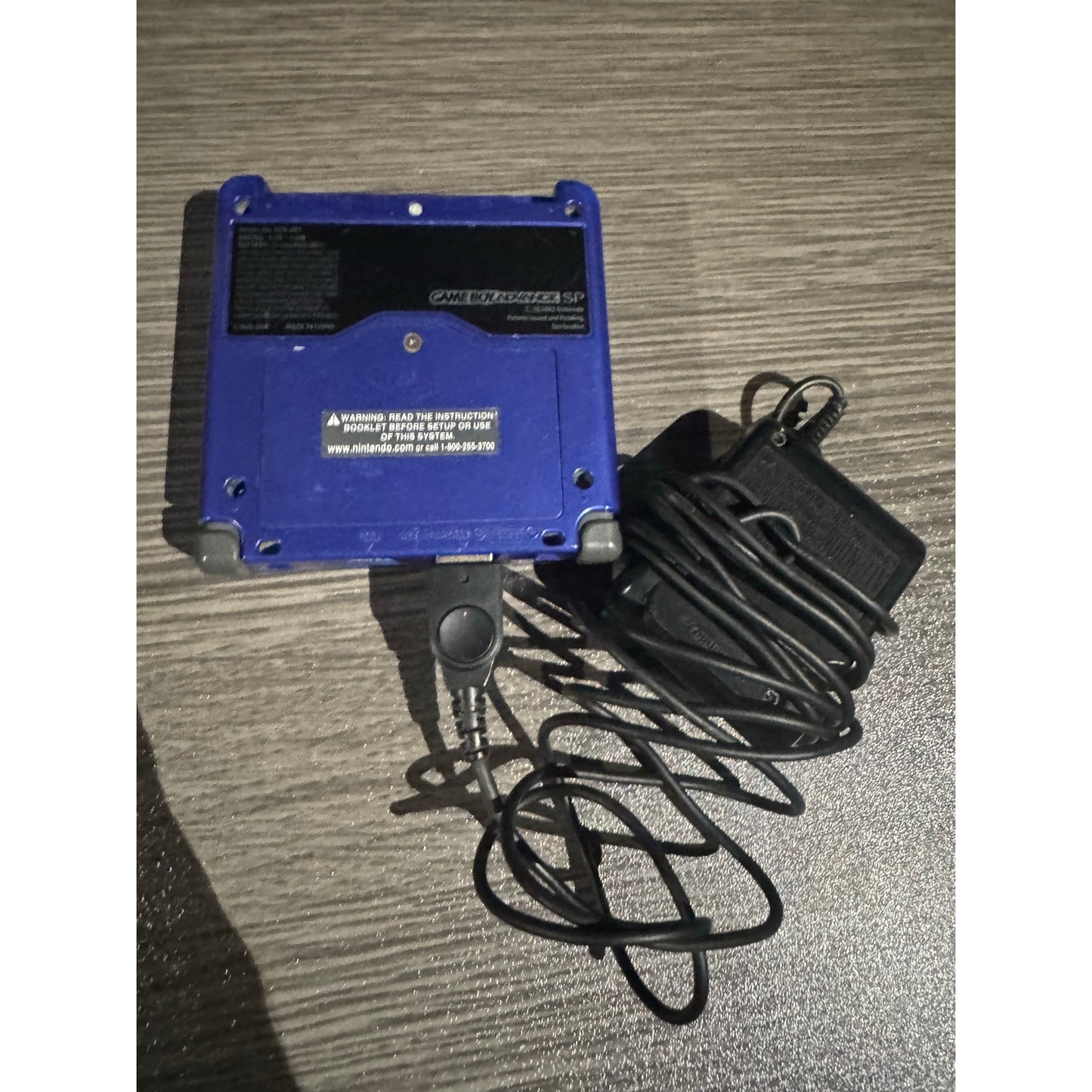 Nintendo Game Boy Advance SP Handheld System - blue