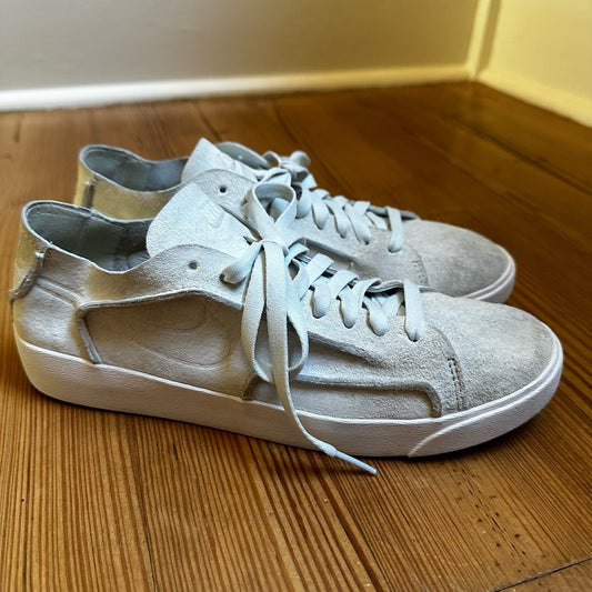 Nike Blazer low top suede ghost aqua sneakers SIZE 8.5
