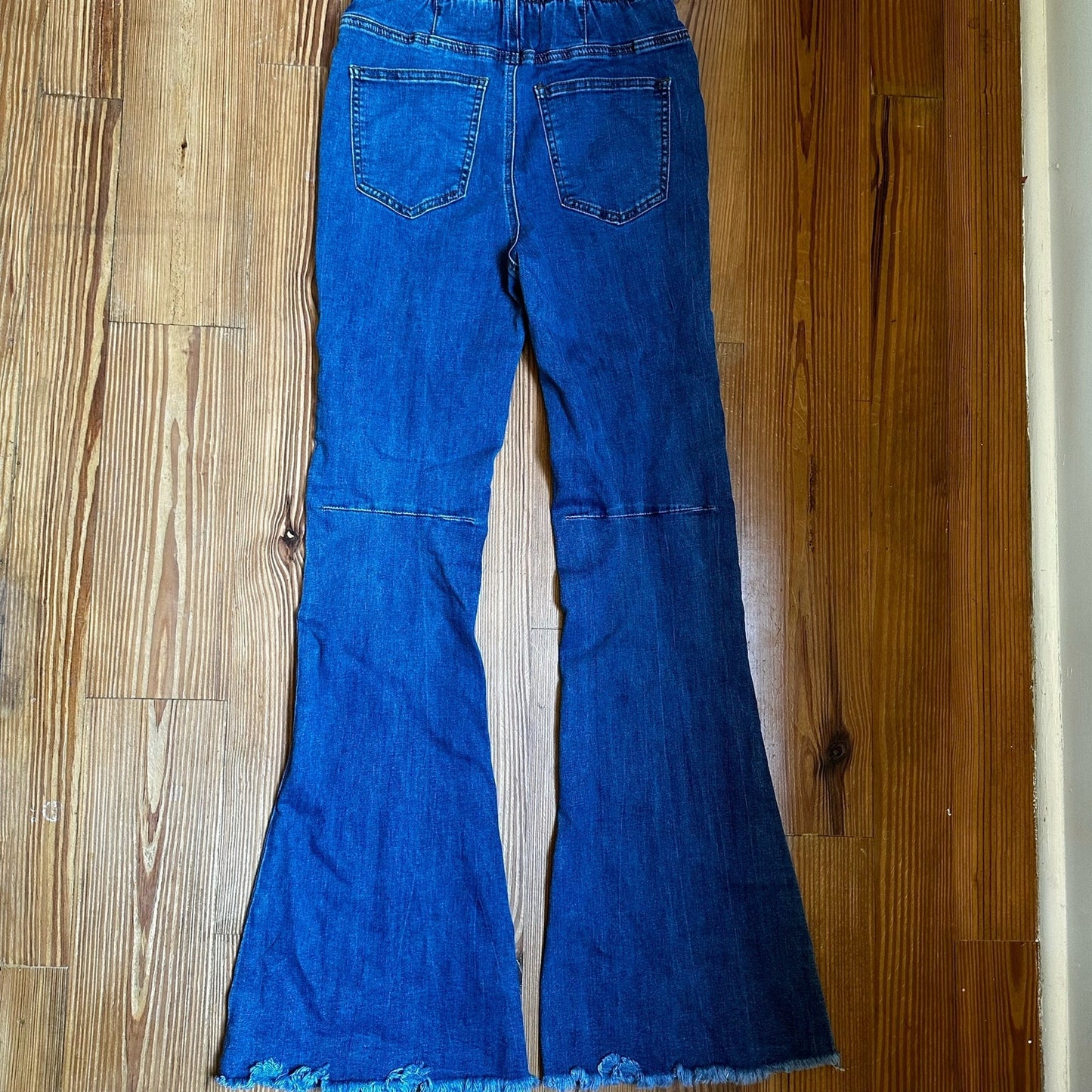 Ashley Mason medium wash high rise flare jeans SIZE 5
