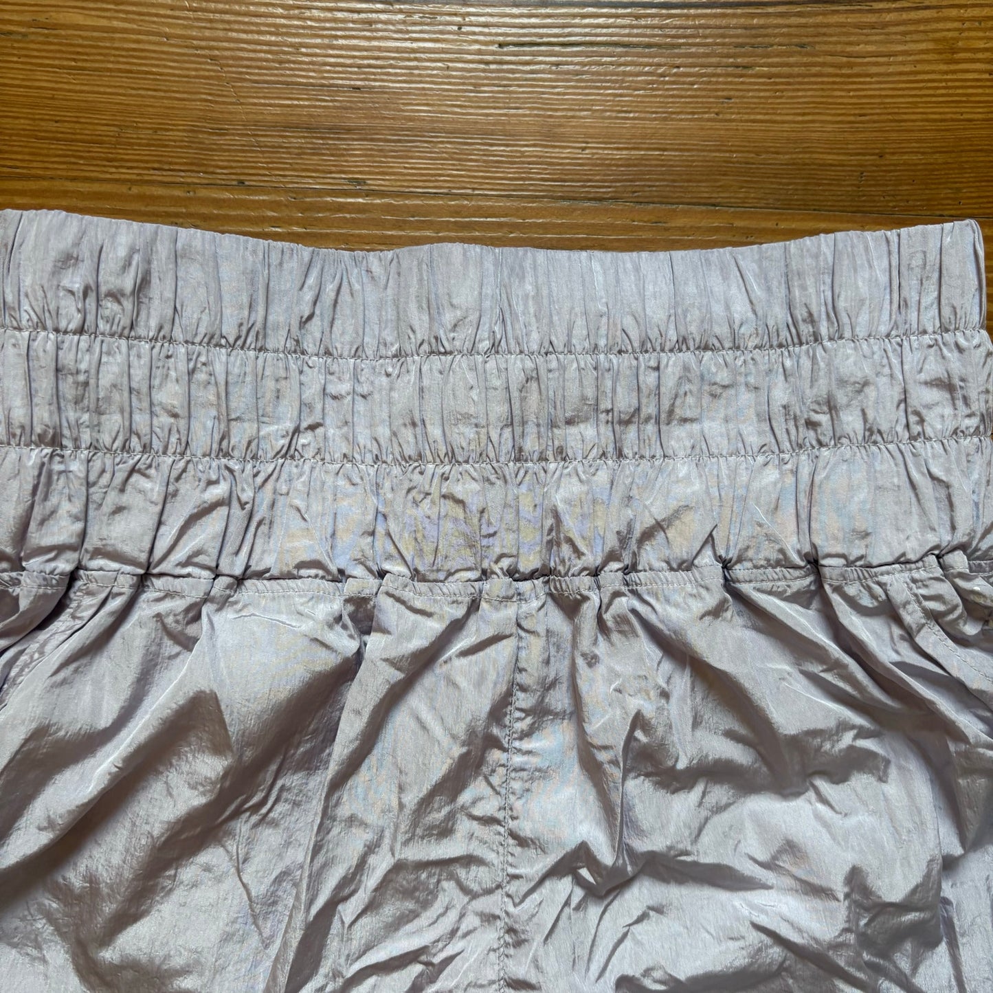 FP Movement light purple elastic waistband running womens shorts SIZE M