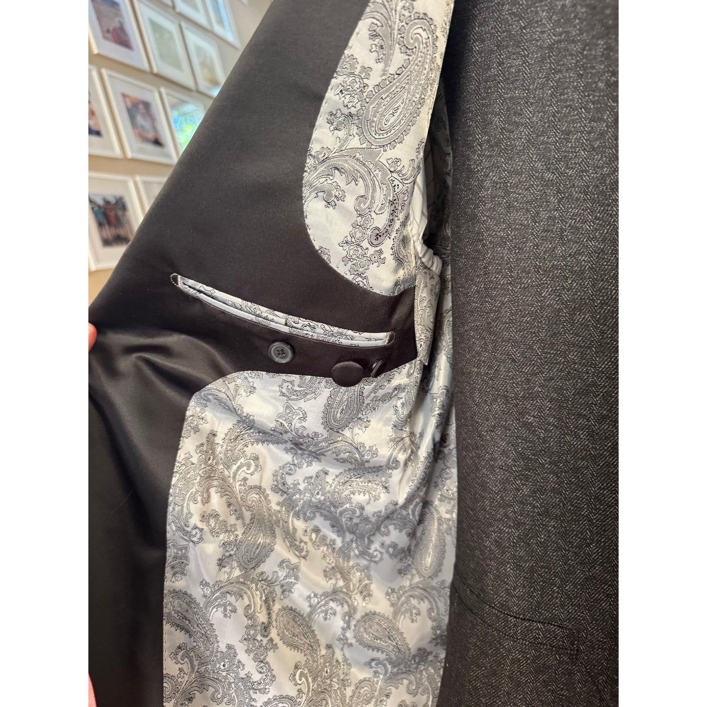 Hockerty Custom Suit with vest 38 S - NWOT