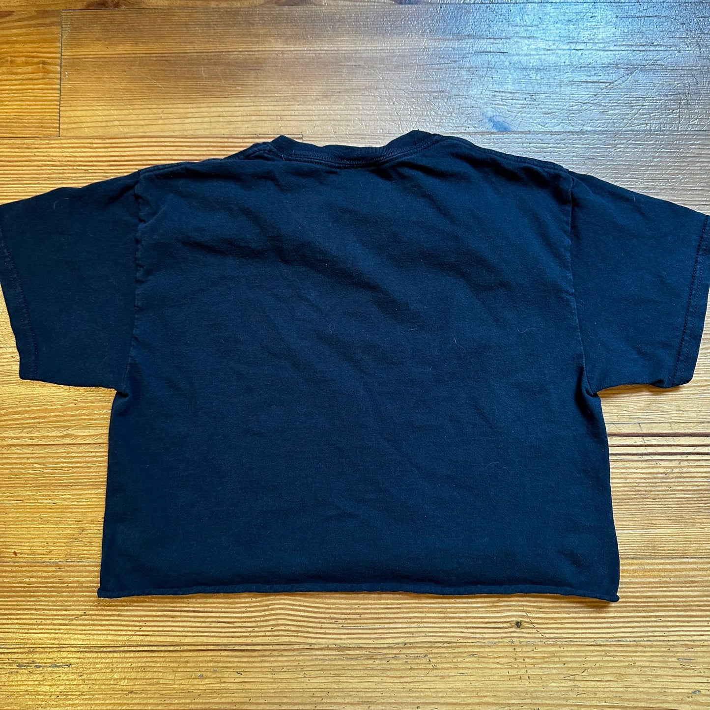 Thrasher magazine graphic black cropped shirt SIZE M