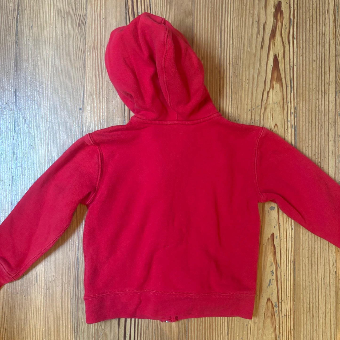 Polo Ralph Lauren red long sleeve full zip toddler hoodie sweatshirt SIZE 4T
