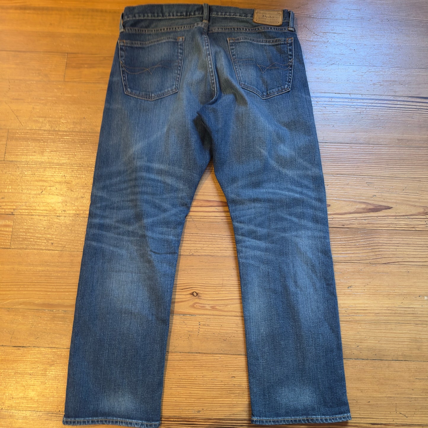 Polo Ralph Lauren The Classic Fit medium wash straight leg jeans SIZE 33x30