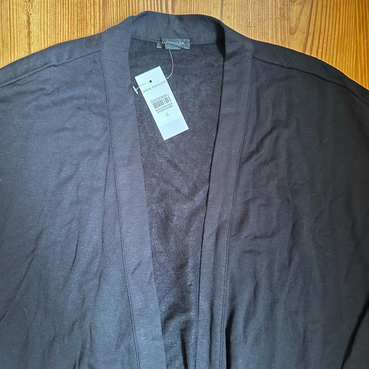 NWT Ann Taylor black open trench cardigan sweater SIZE S
