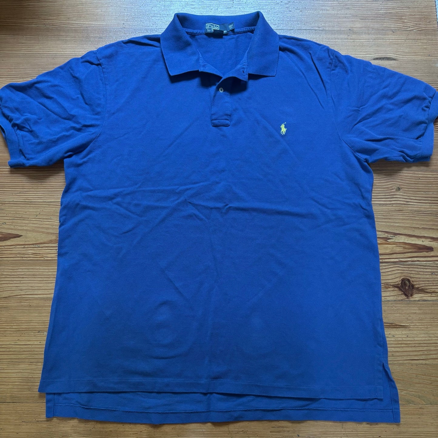 Polo Ralph Lauren royal blue short sleeve mens big and tall polo shirt SIZE 2XL
