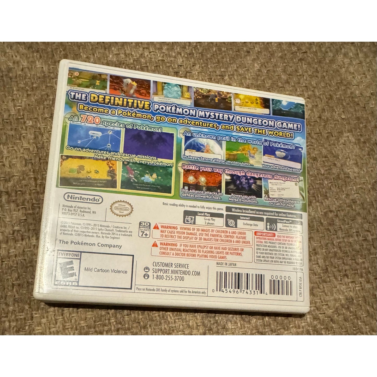 Pokemon Super Mystery Dungeon for Nintendo 3DS™