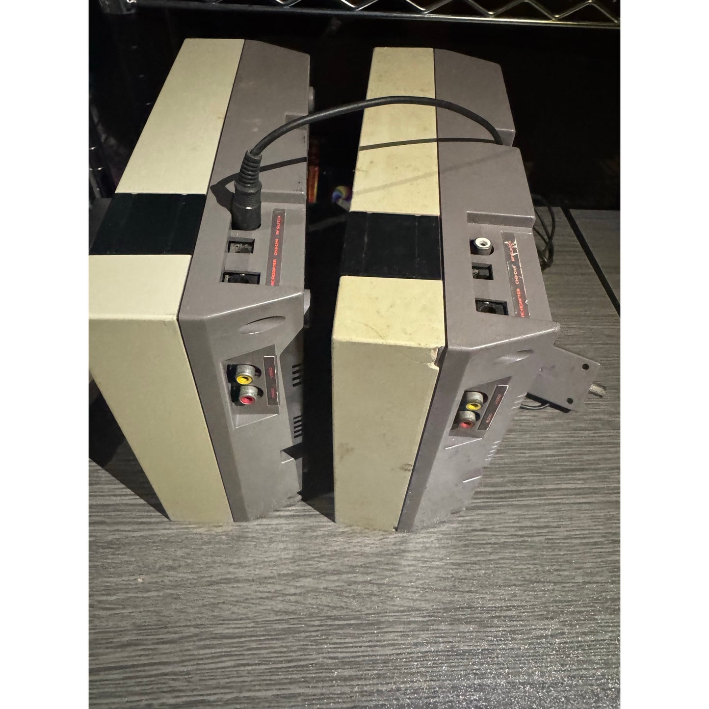 Nintendo NES System Console x2 both Untested