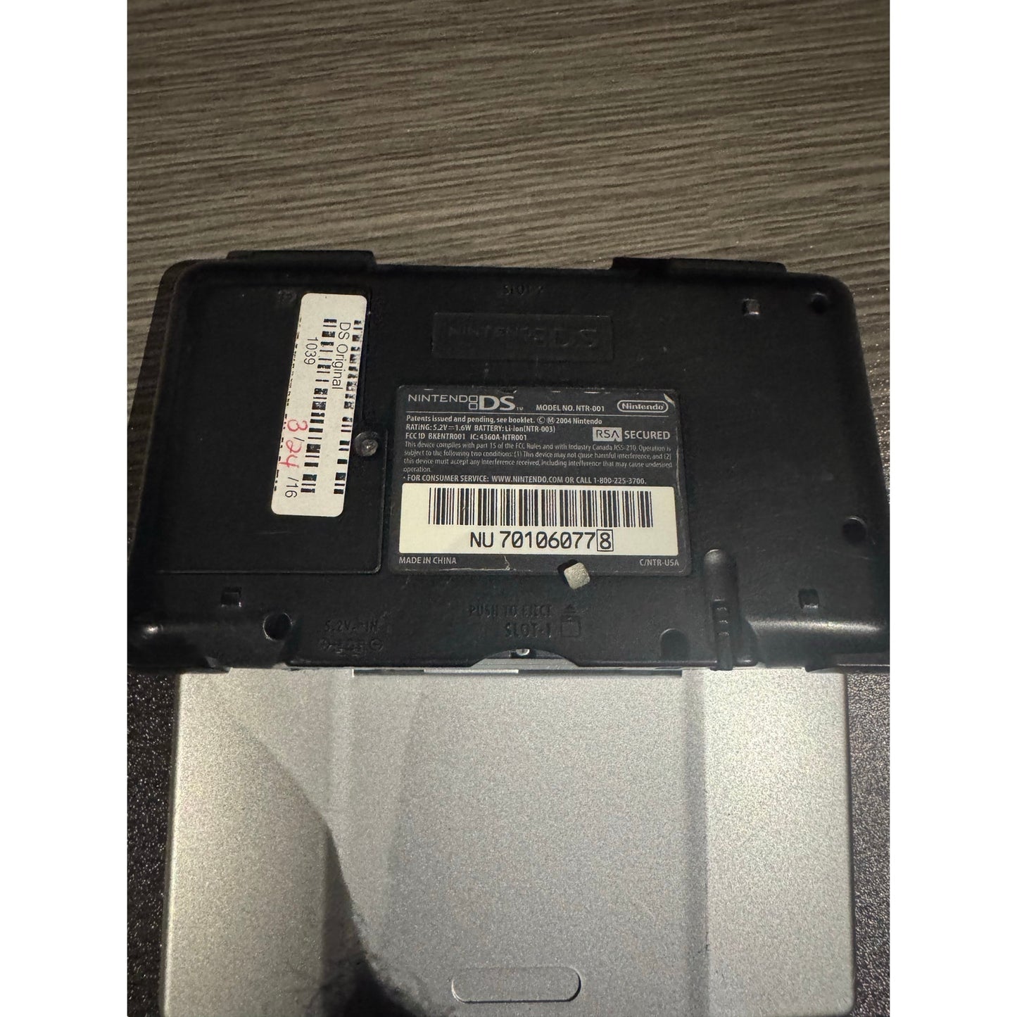 Nintendo DS with Replacement Shell Housing Cover Case With Button