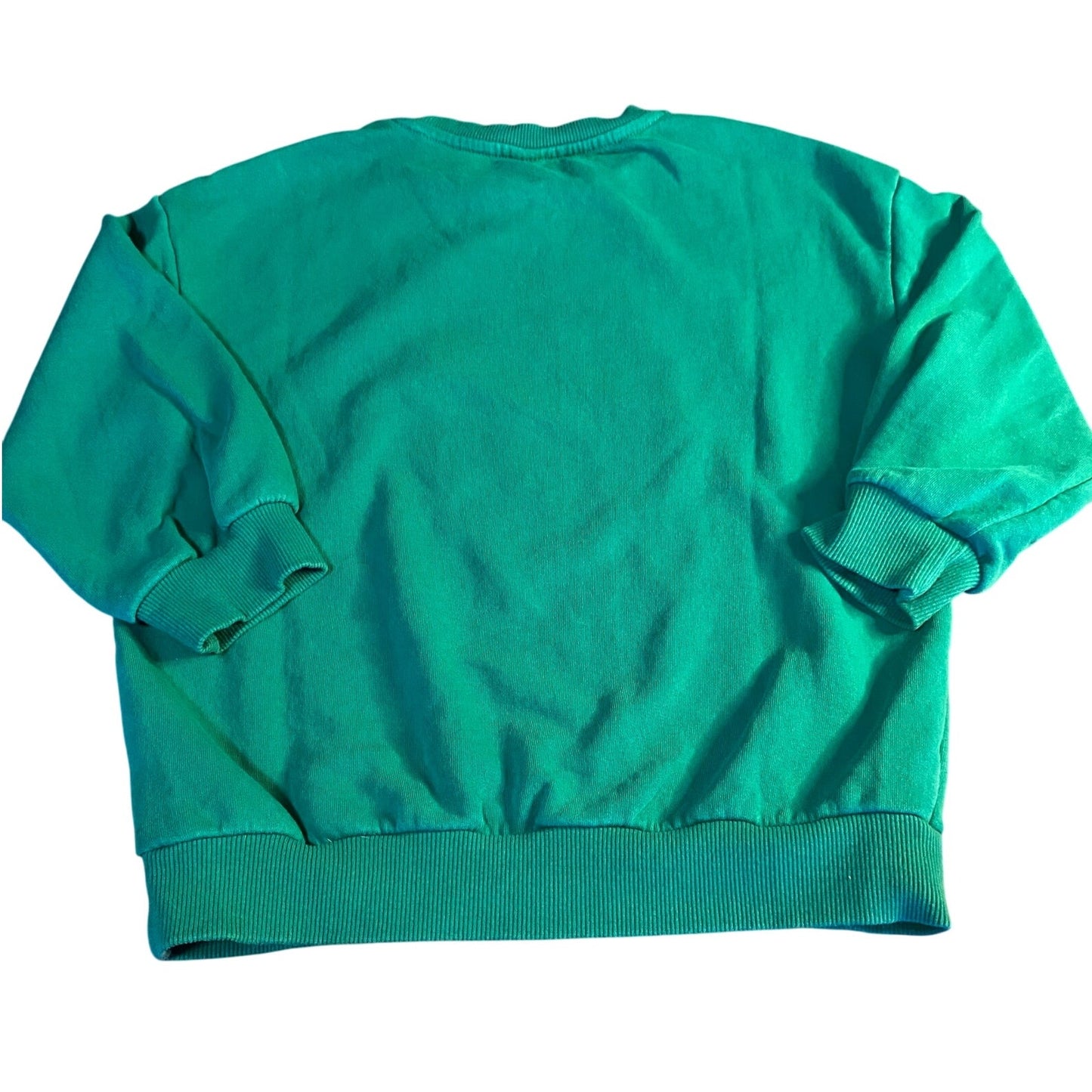 Shein forest green tiger print long sleeve sweatshirt SIZE 7