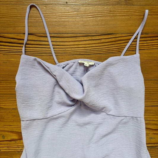 See You Monday light purple sleeveless midi slip dress SIZE L