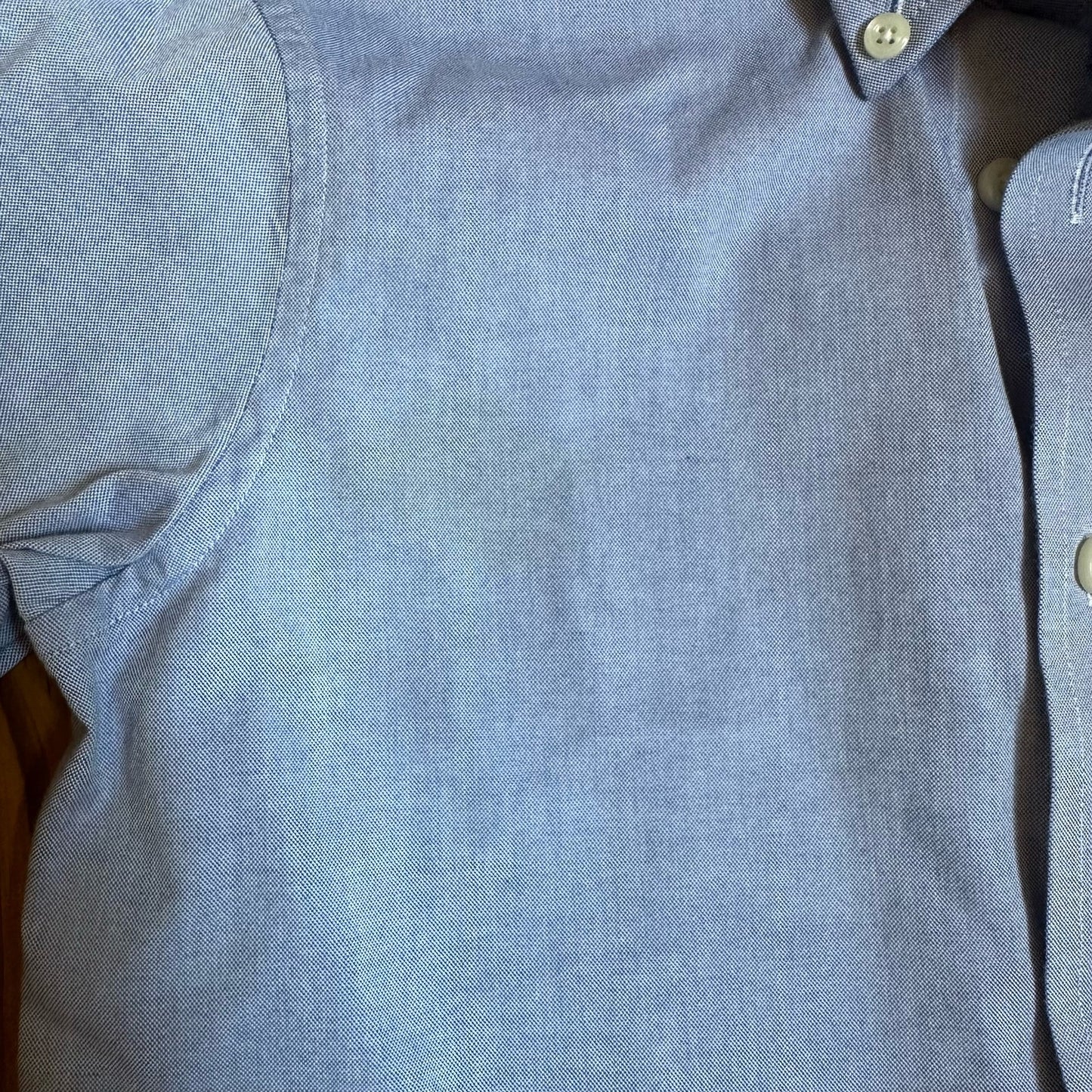Ralph Lauren blue collar long sleeve button up shirt SIZE 8