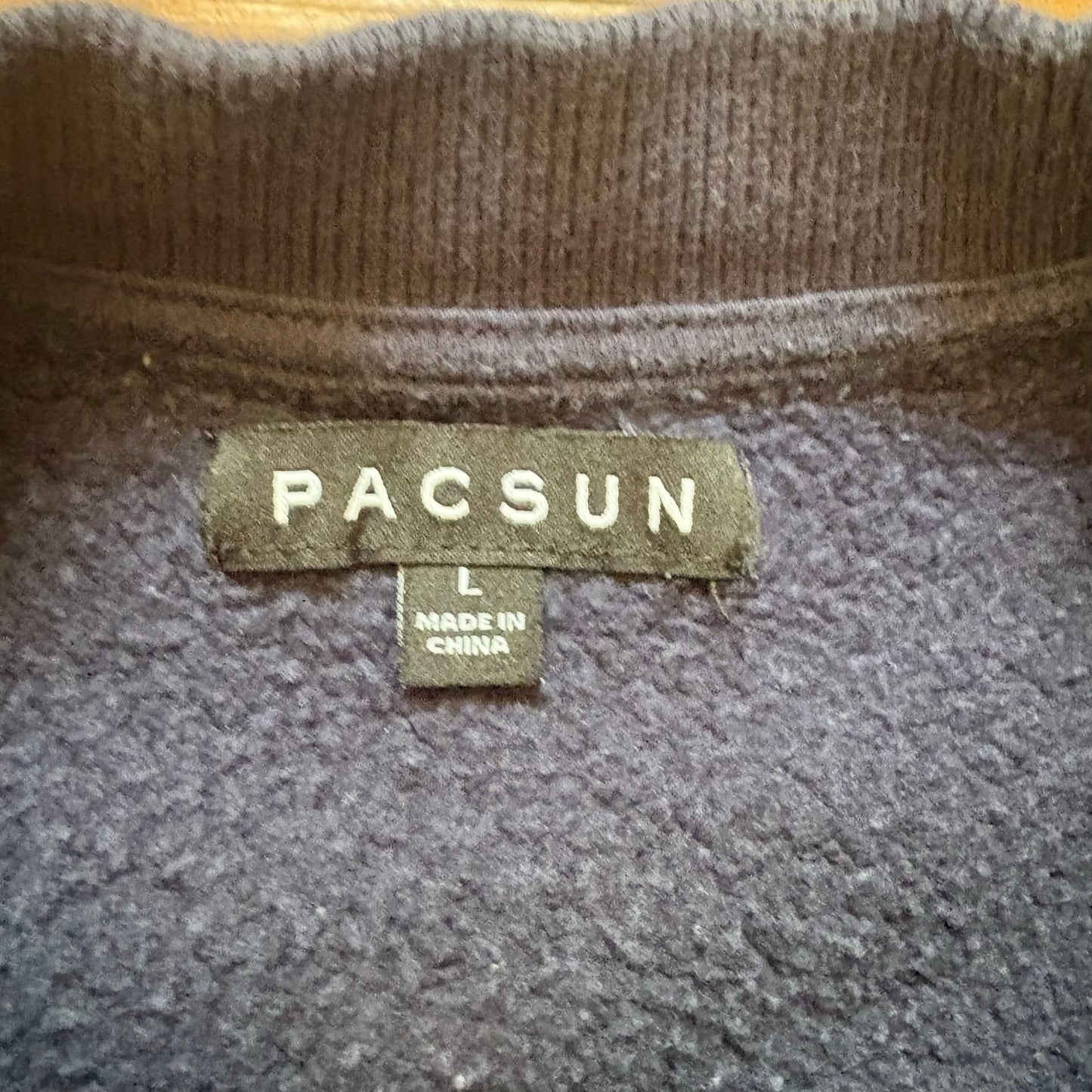 PacSun navy blue NYC pullover crew sweatshirt SIZE L