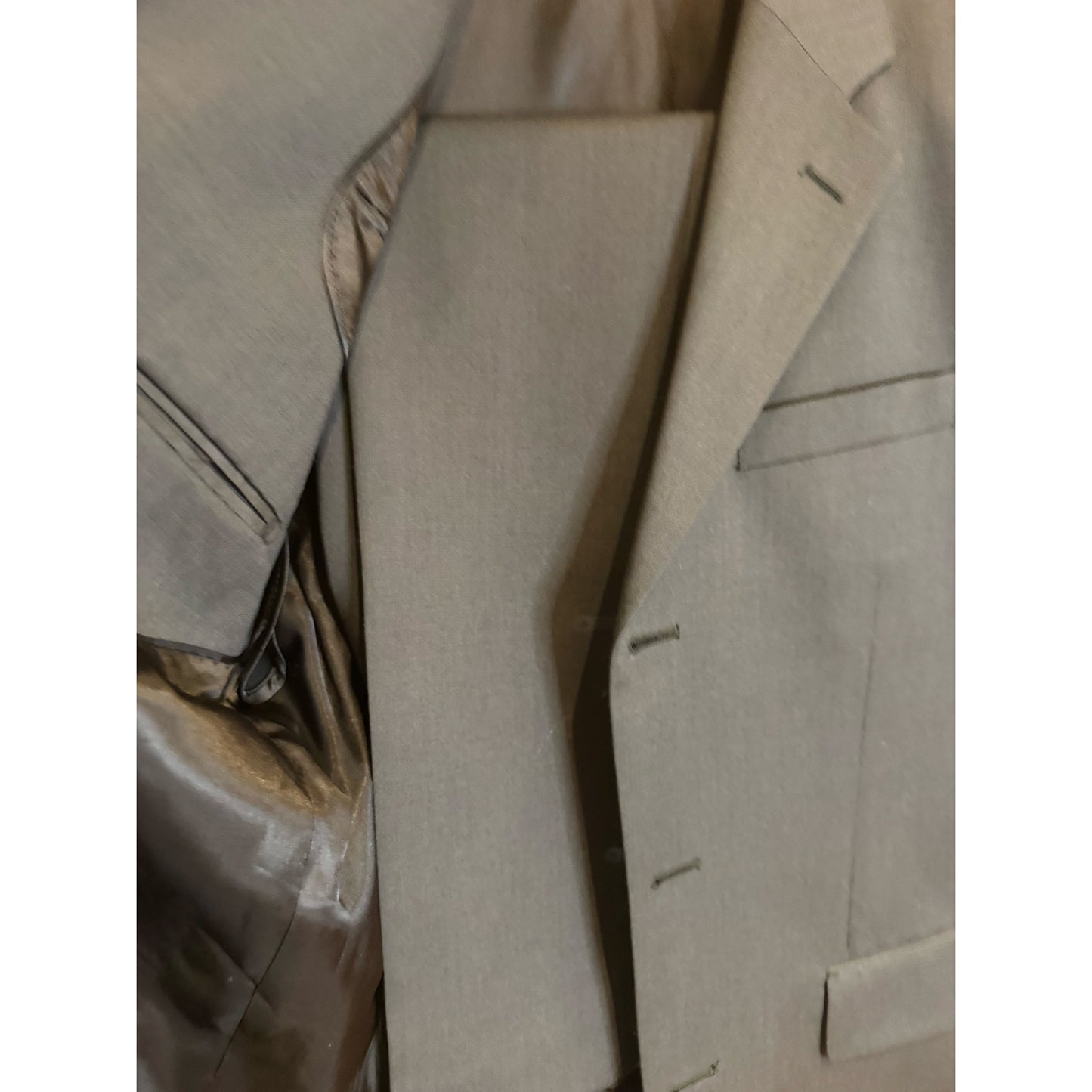 Banana Republic Suit 38 S Egyptian Wool