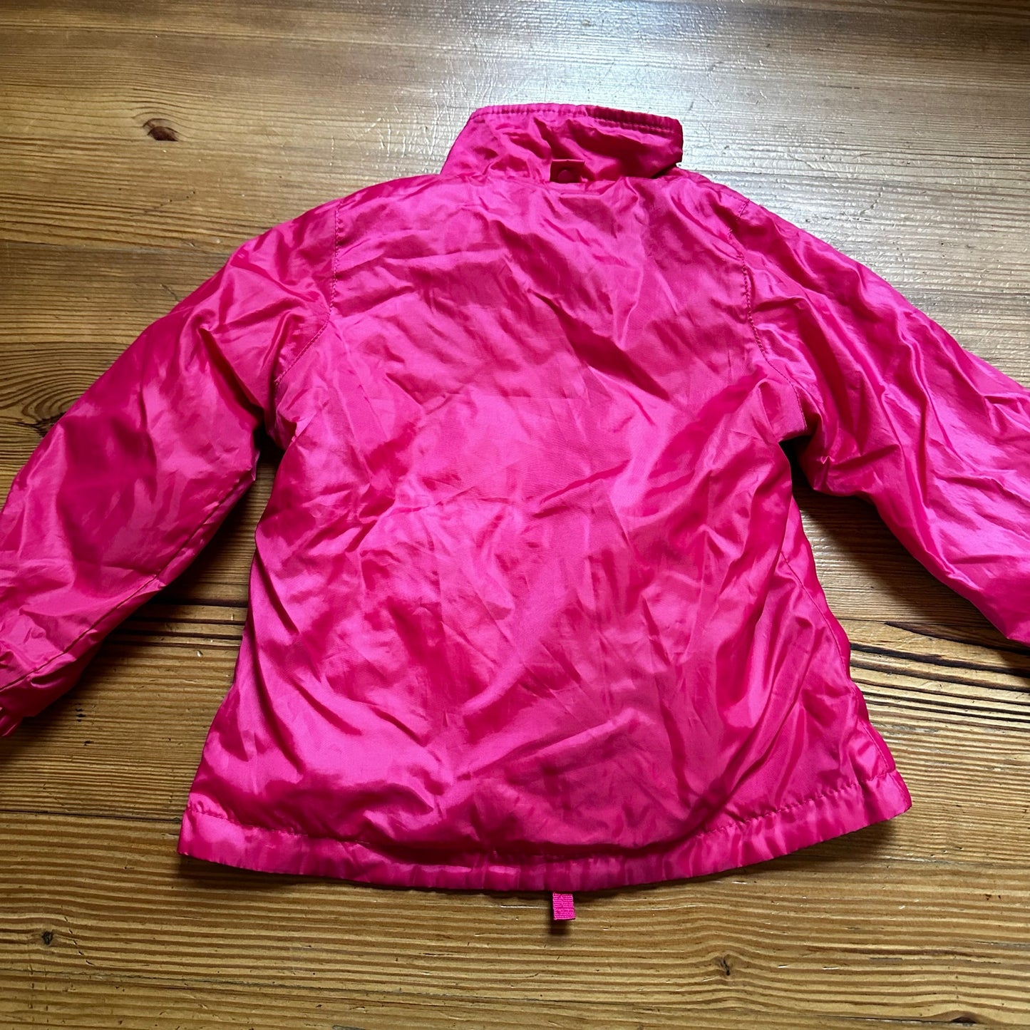 OshKosh B'gosh pink floral fleece lined reversible jacket SIZE 4