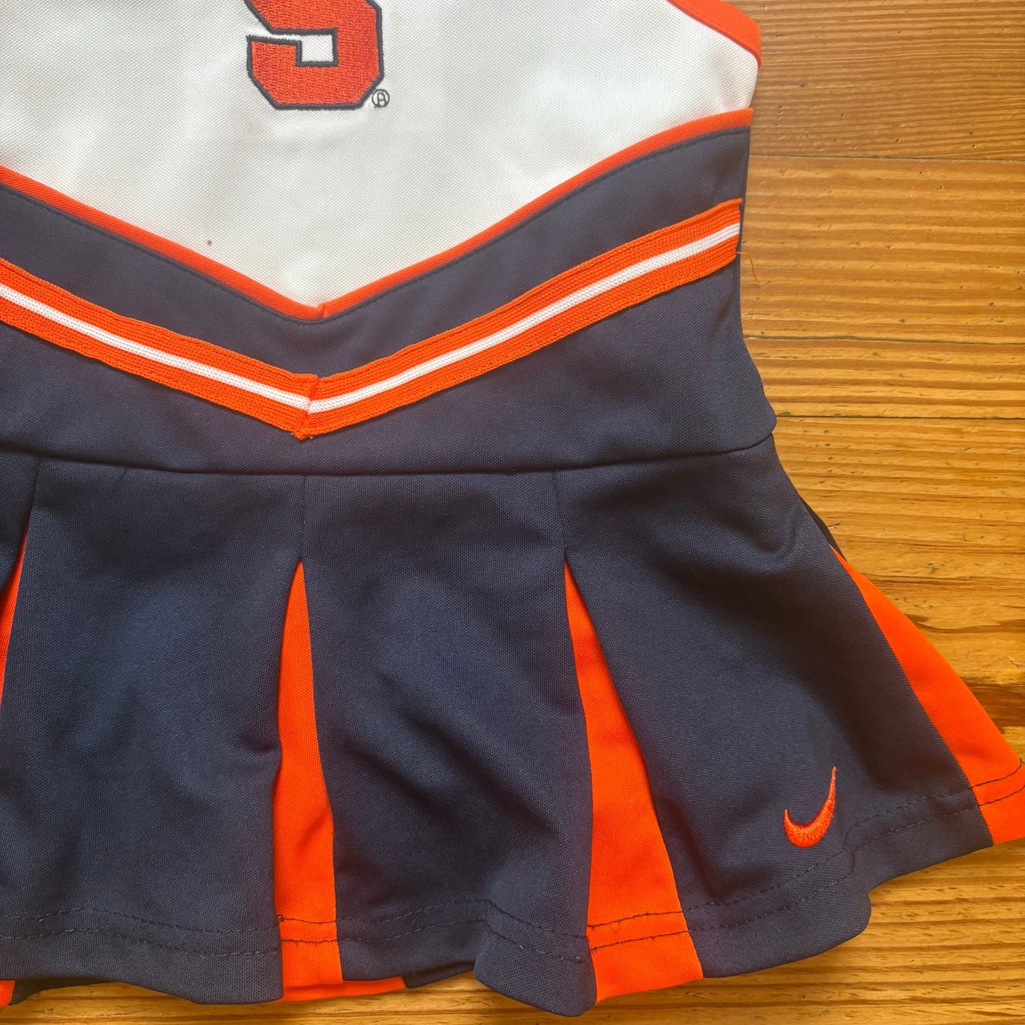 Nike Syracuse Orange navy cheer tank uniform baby dress SIZE 18M