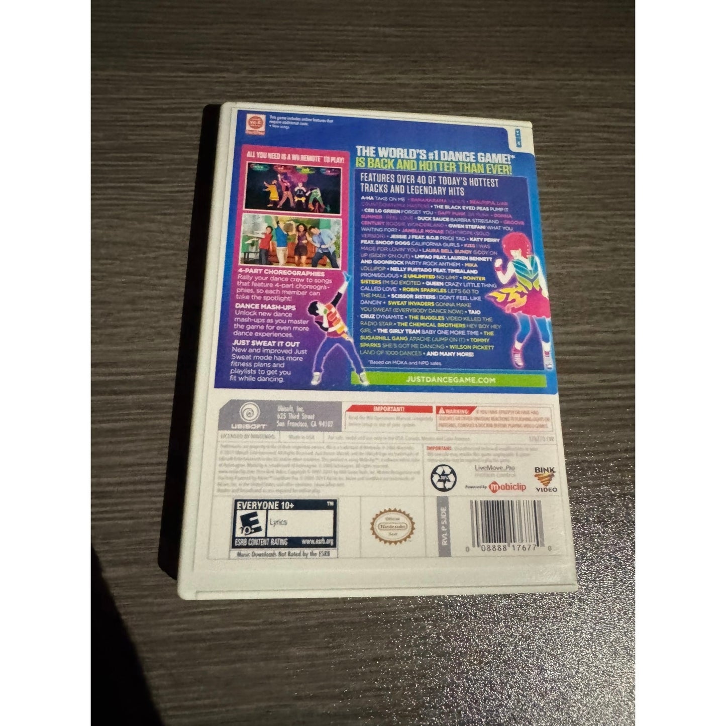 Just Dance 3 Video Game nintendo Wii