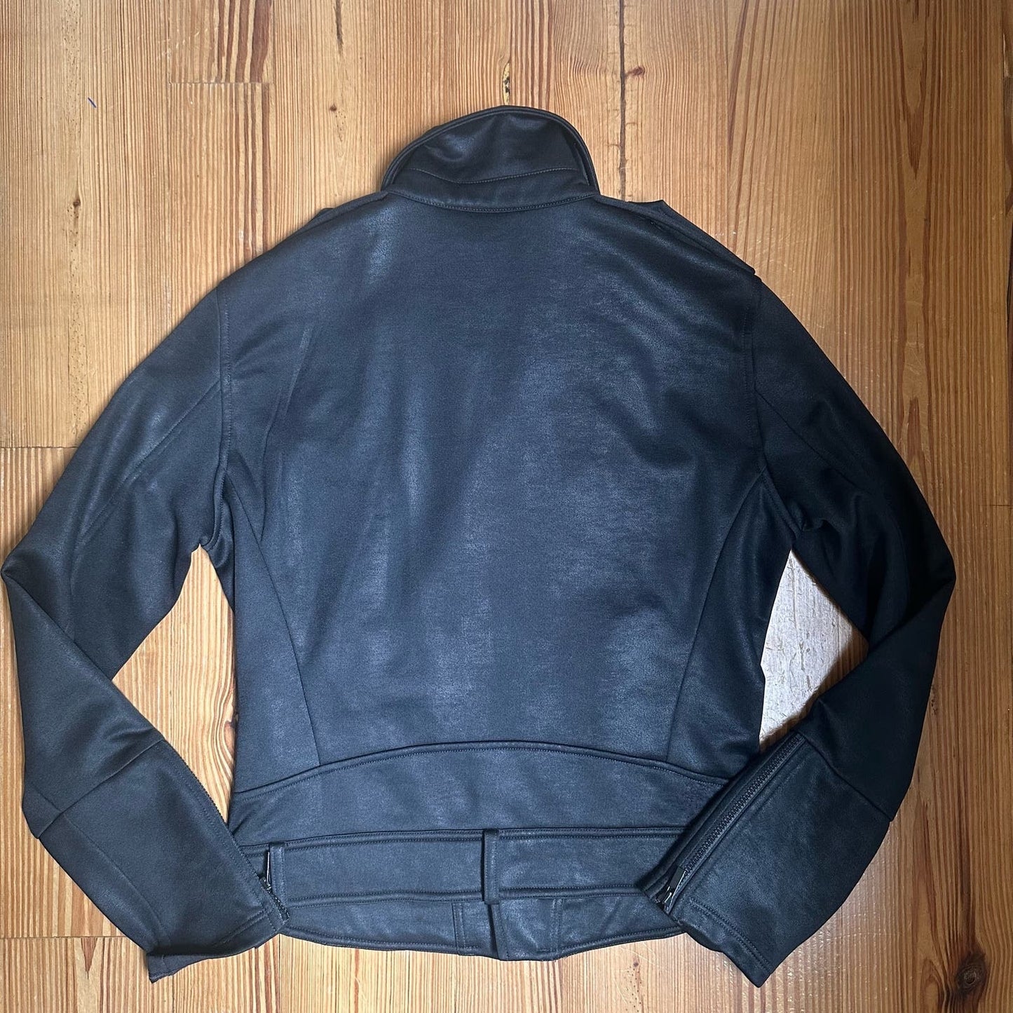 The Kooples Sport black moto blazer jacket SIZE S