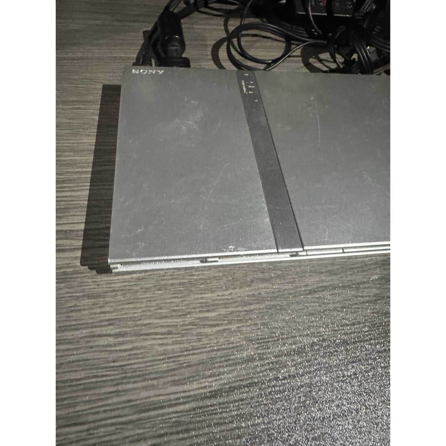 Sony PlayStation 2 PS2 Satin Silver Slim Special Edition W Controller And Cords