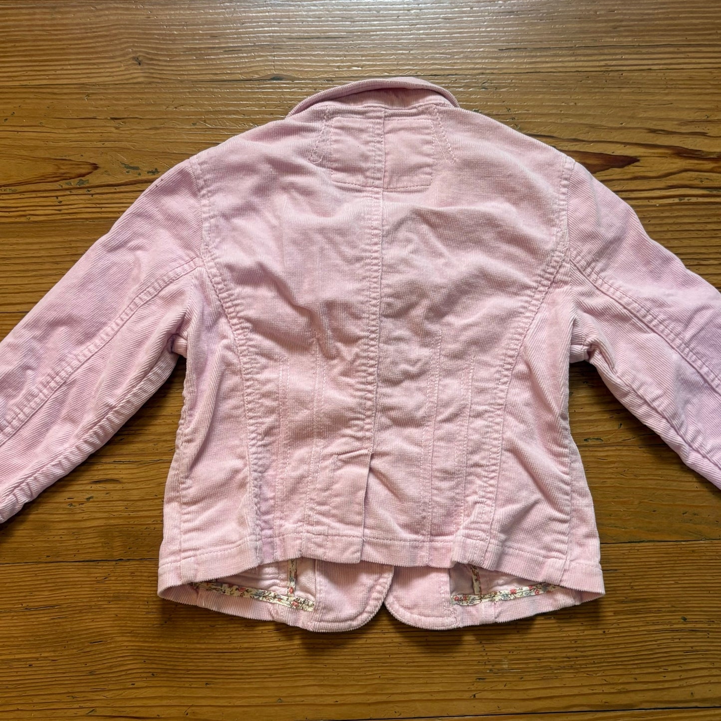 Arizona Jean Company 90s light pink corduroy girls blazer SIZE 6