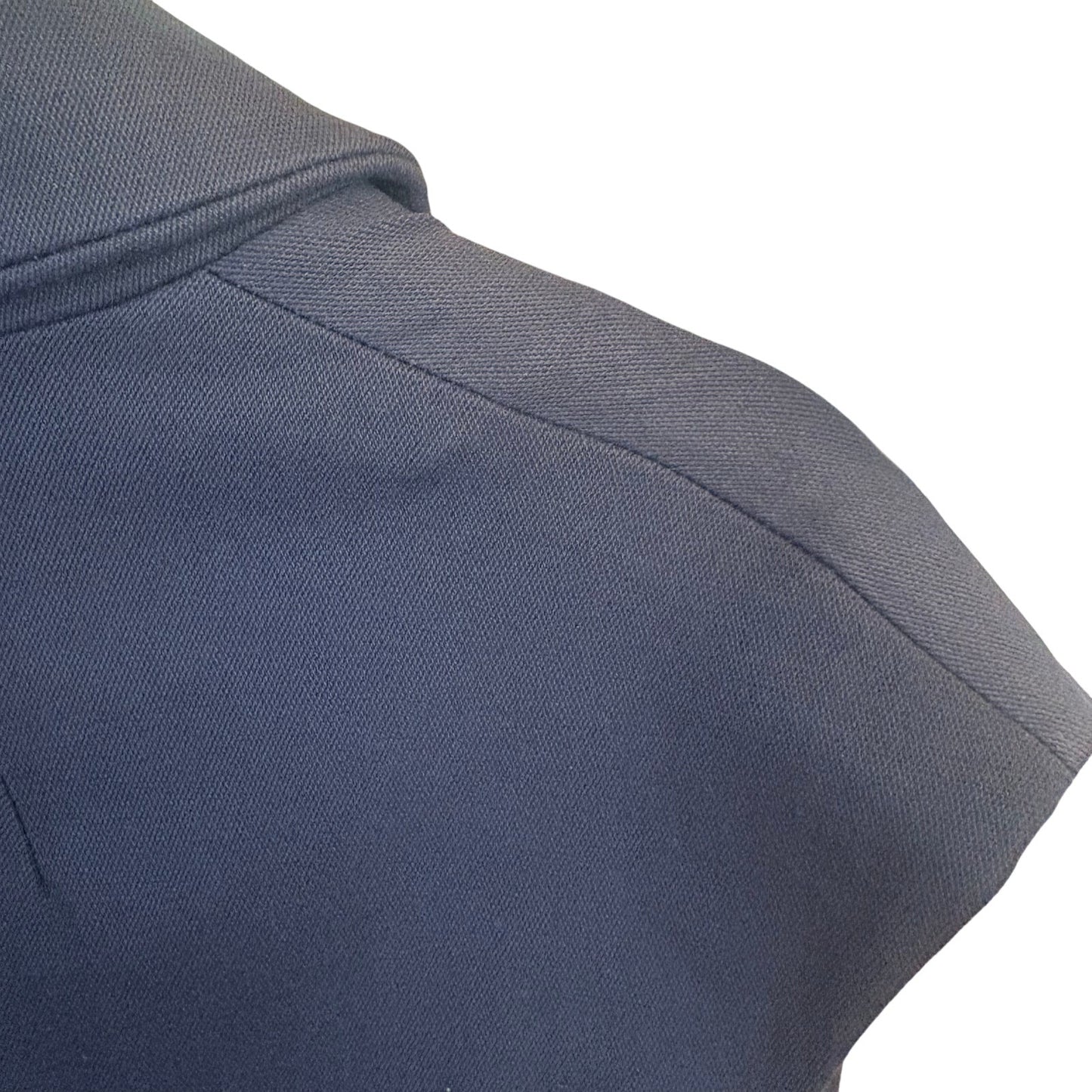 NWT Gretchen Scott Banker's dark navy blue sleeveless long vest SIZE L