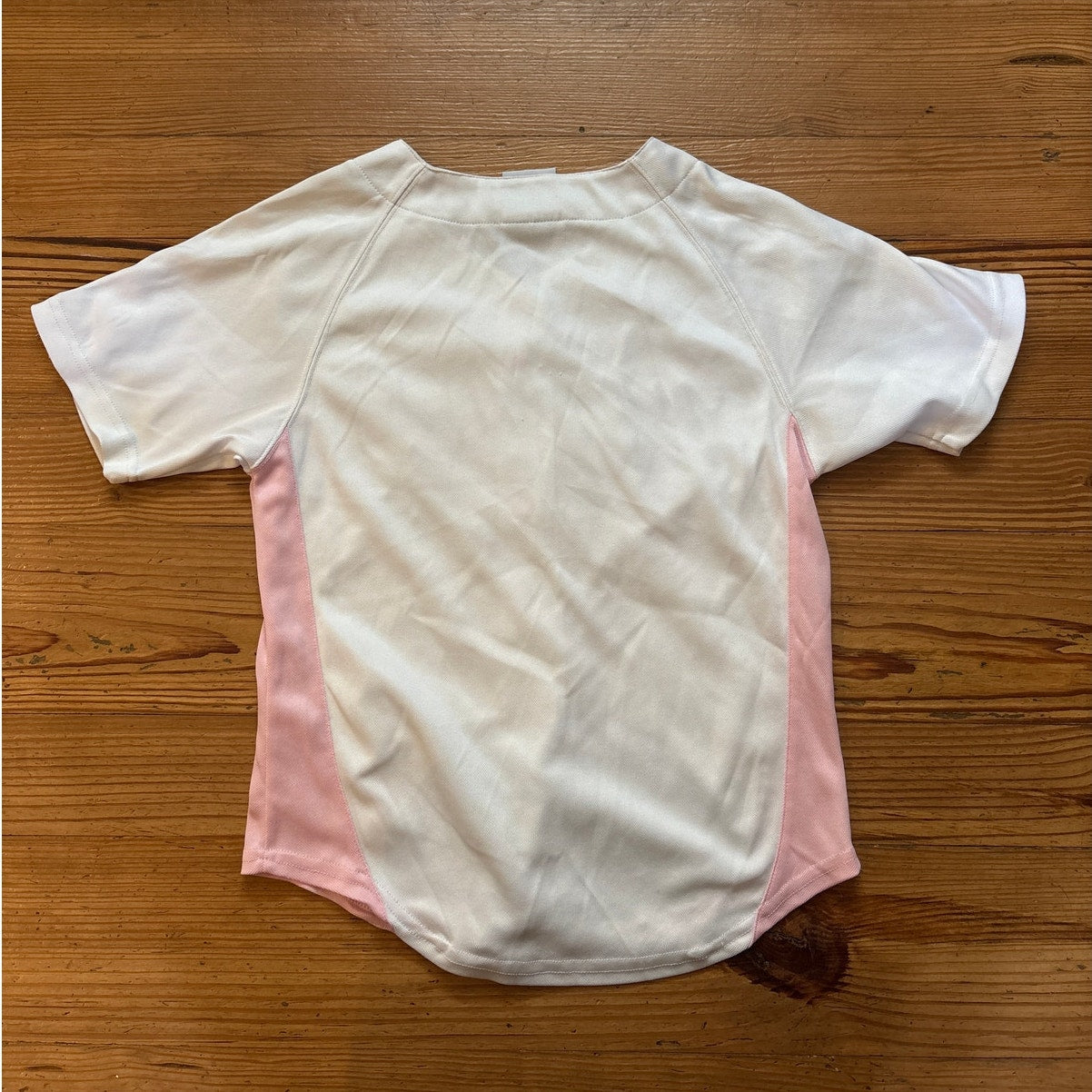 Genuine Merchandise Atlanta Braves white pink short sleeve youth jersey SIZE M