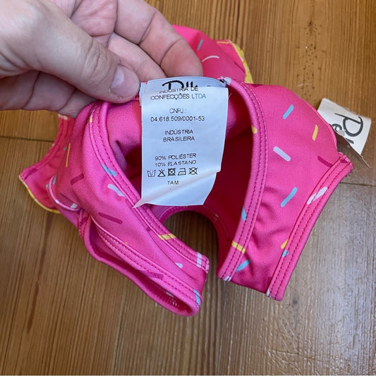 NWT ice cream sprinkle UV 50 one piece bathing suit SIZE 12M