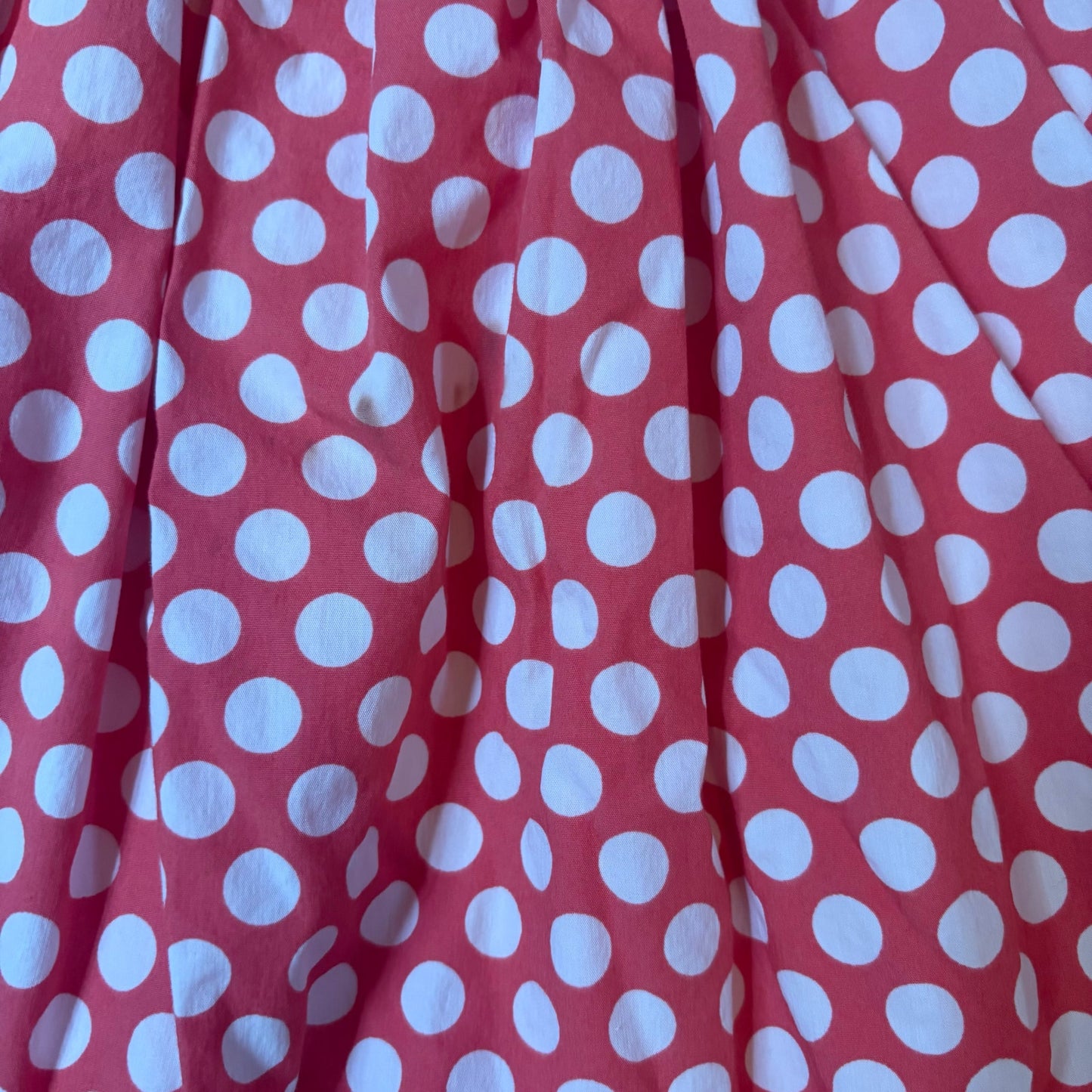 Matilda Jane pink white polka dot floral sleeveless flare girls dress SIZE 10
