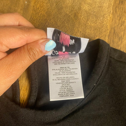 Counting Daisies Halloween Hocus Pocus long sleeve long sleeve tutu top SIZE 7