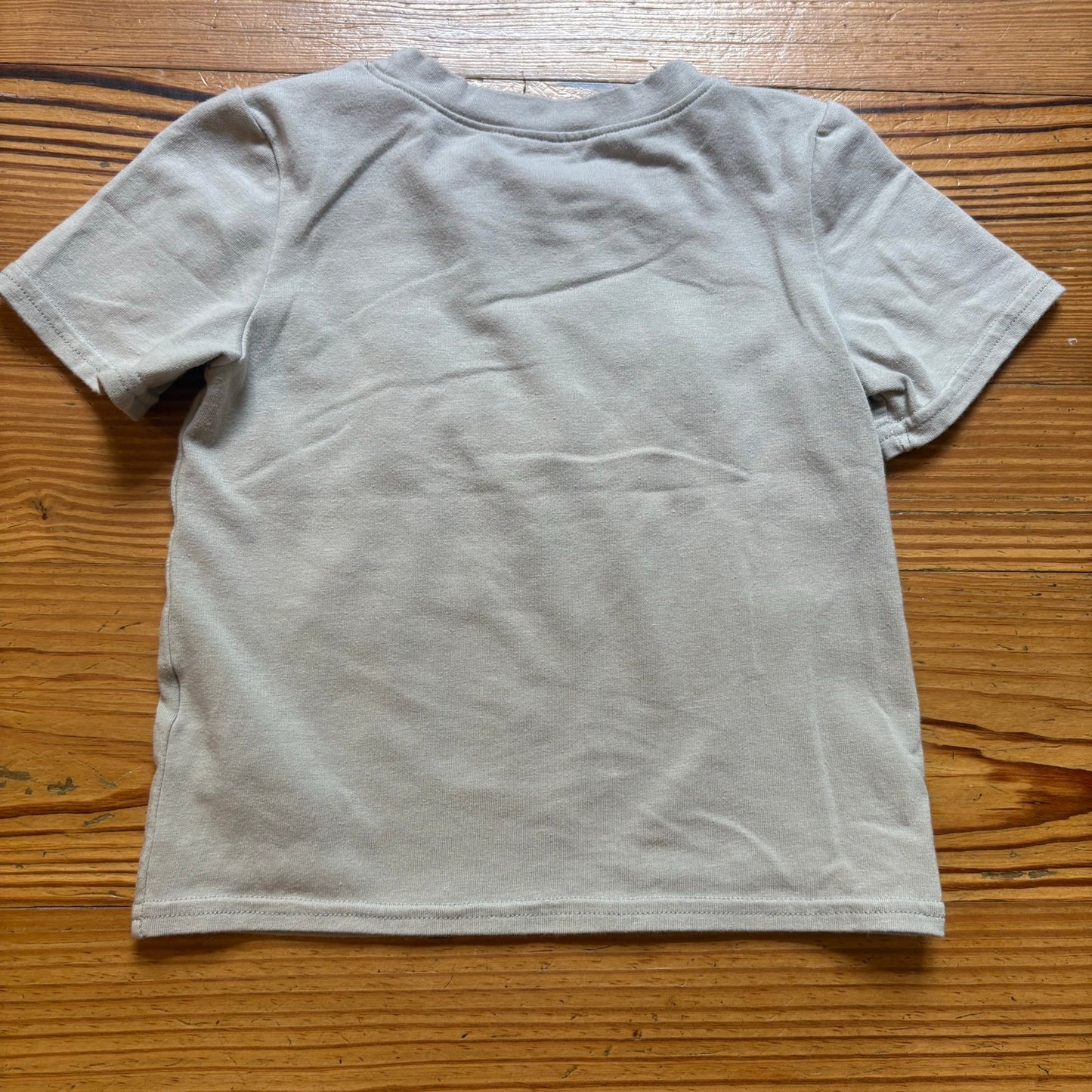 Marvel comics character embroidered gray short sleeve boys shirt SIZE 3T