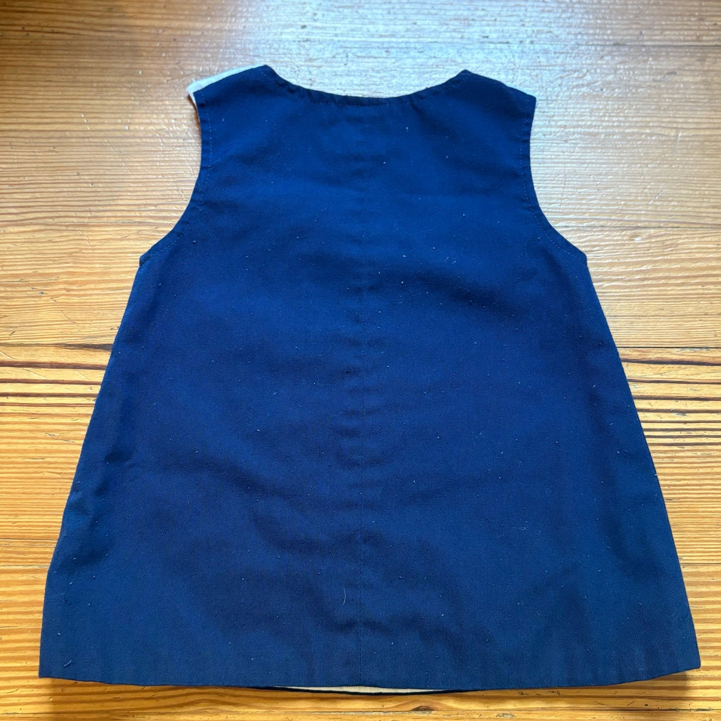 Funtasia! Too... 90s blue clown embroidered sleeveless shirt SIZE 2T