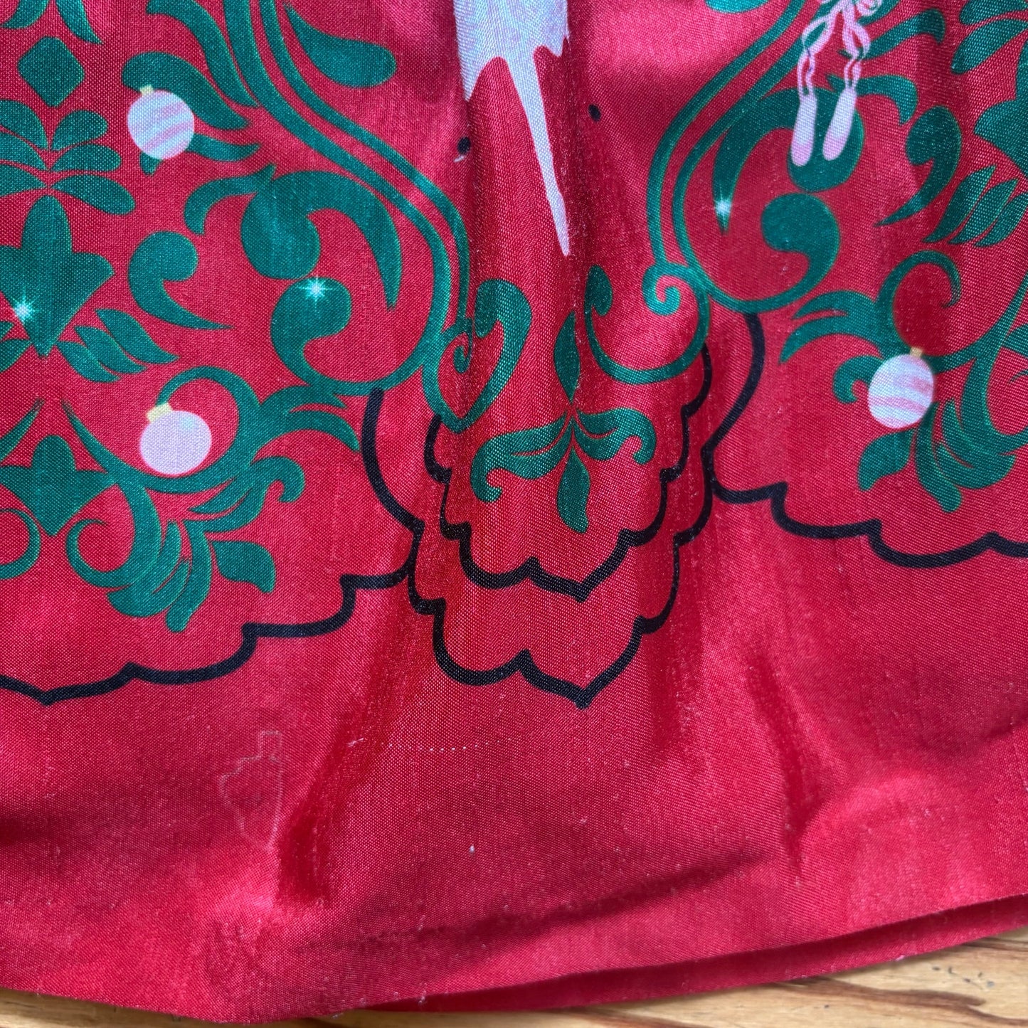 Bonnie Jean red Nutcracker themed sleeveless dress SIZE 4