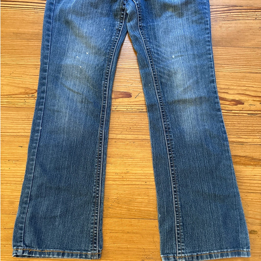 Paris Blues y2k 90s medium wash low rise straight leg denim jeans SIZE 9