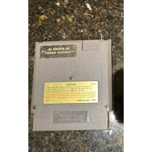 Al Unser Jr.'s Turbo Racing (NES, 1990) authentic & tested