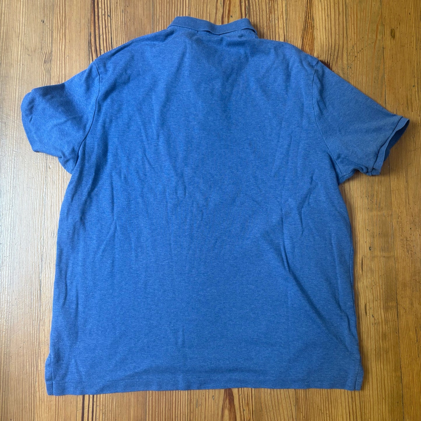 Polo Ralph Lauren blue navy pony short sleeve cotton mens polo shirt SIZE XL