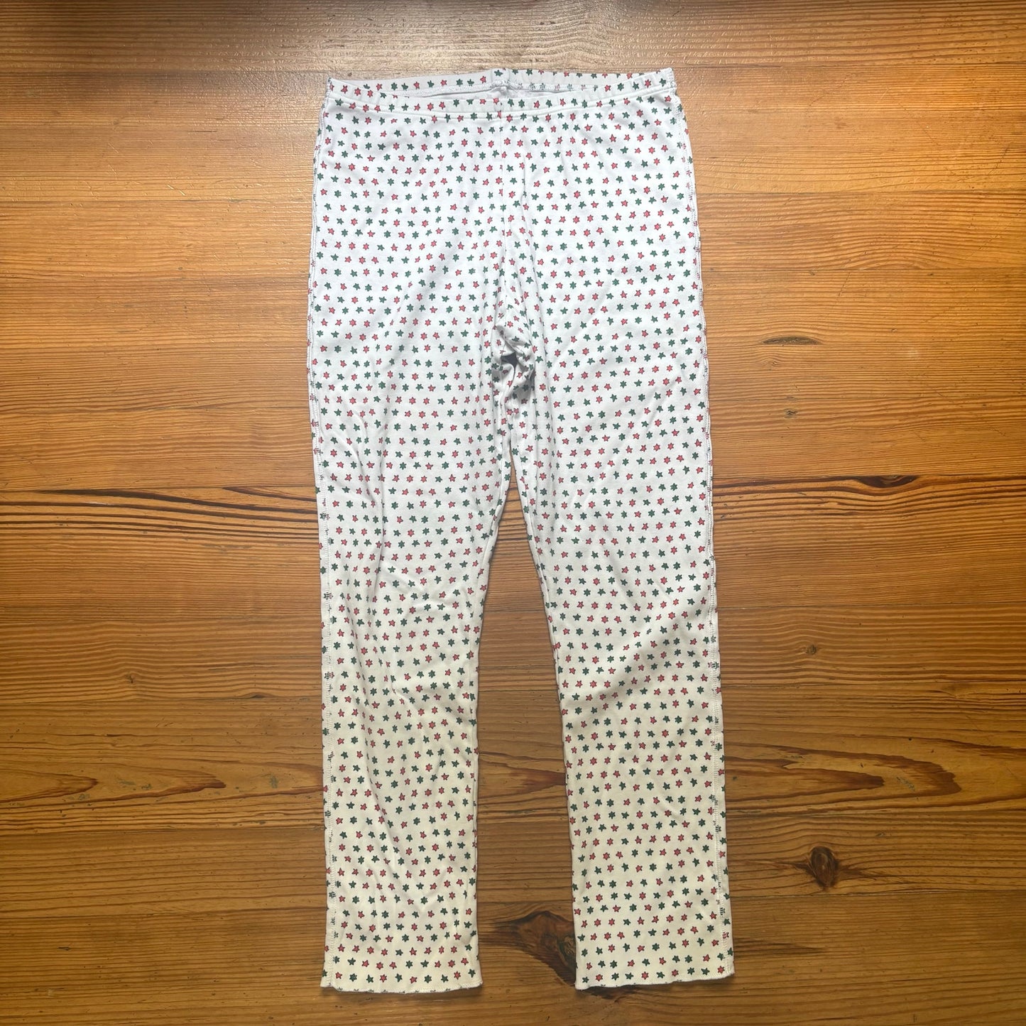 Roller Rabbit Starry Night white little star long sleeve pajama set SIZE M