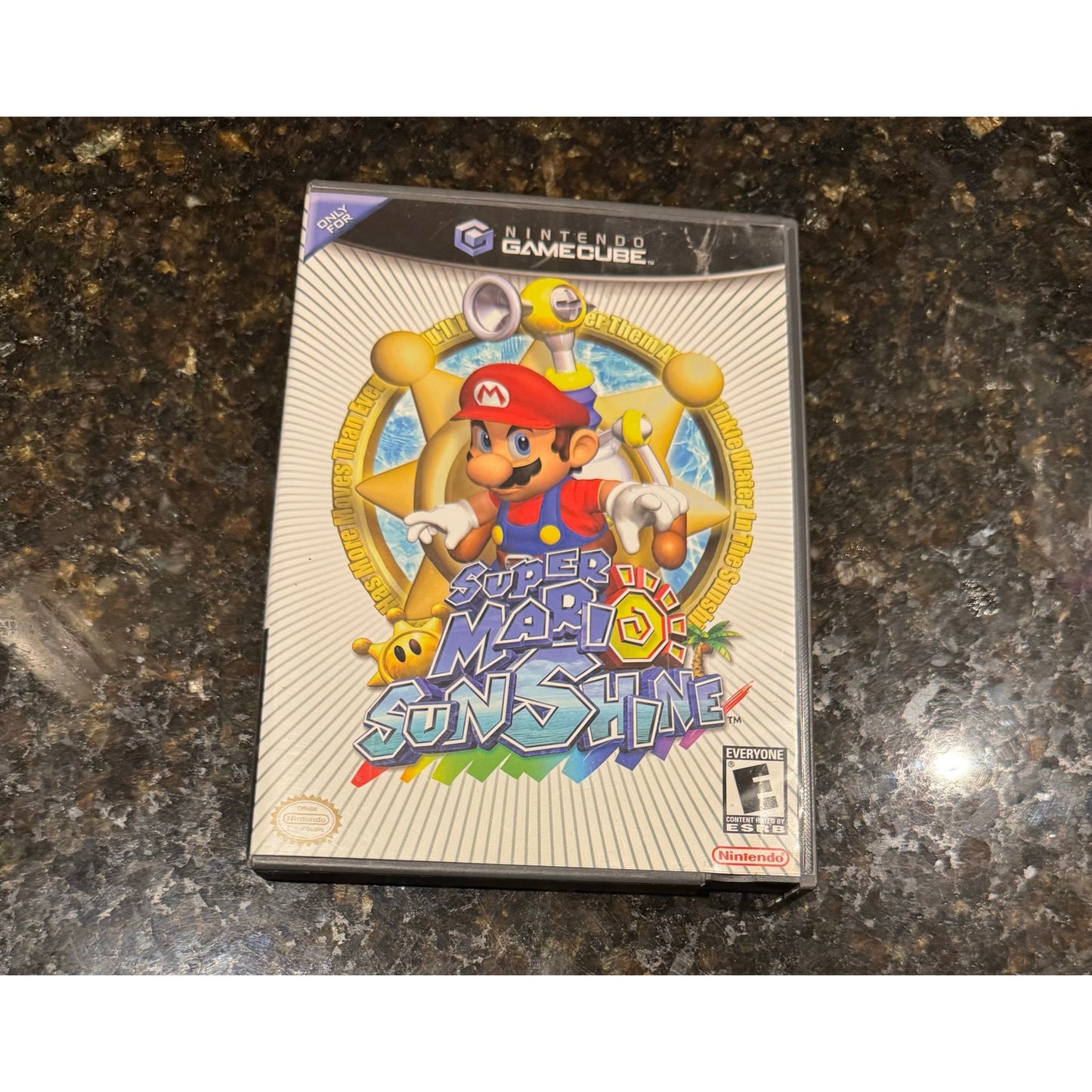 Super Mario Sunshine Video Game For Nintendo Game Cube (With Case & Manual)