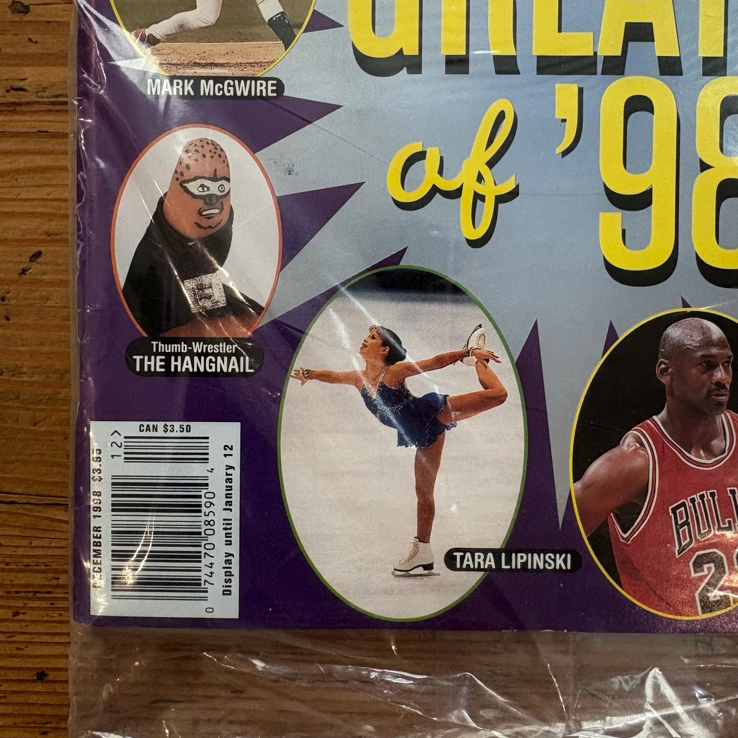 Nickelodeon December 1998 Sports Greats Rugrats sealed magazine pack