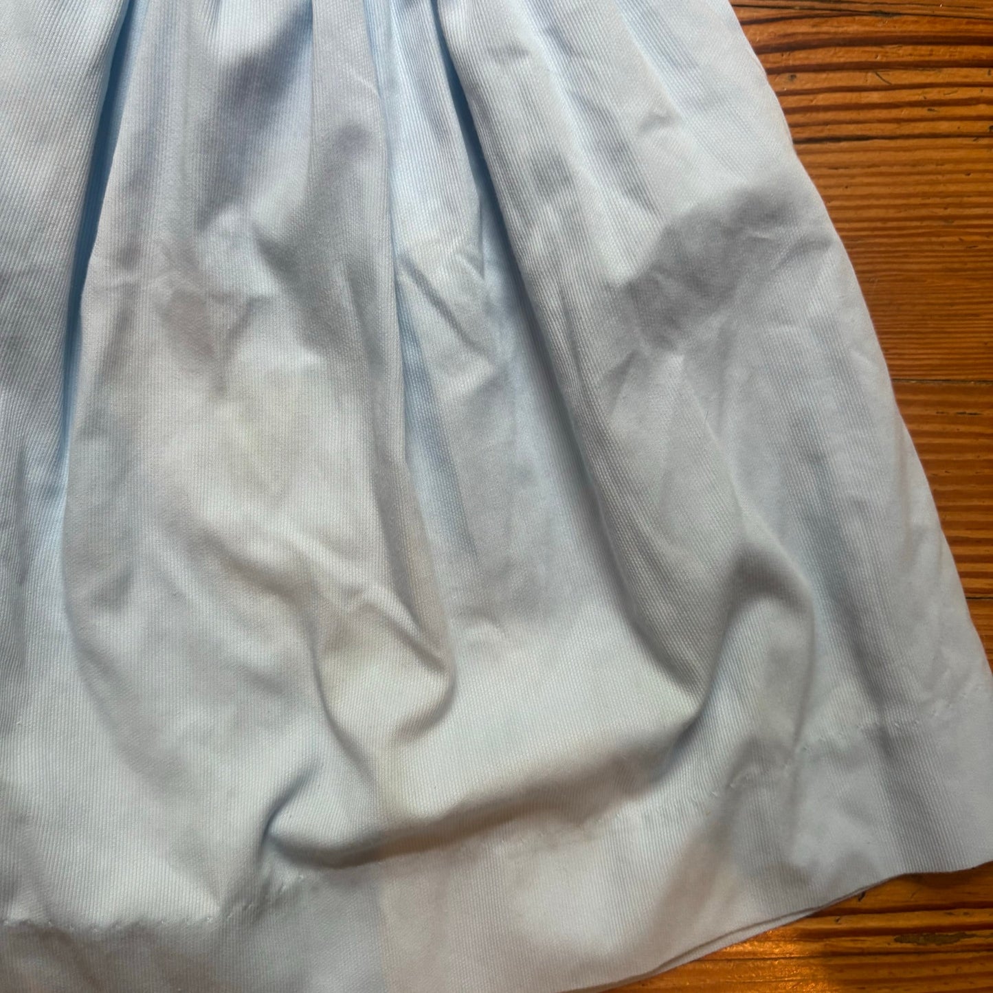 The Bailey Boys light blue bunny smocked short sleeve baby dress SIZE 18M