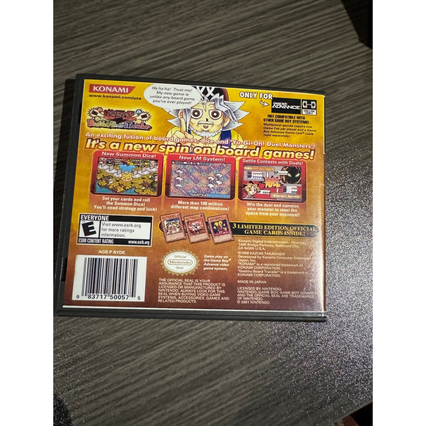 Yu Gi Oh Destiny Board Traveler (Gameboy Boy Advance GBA)