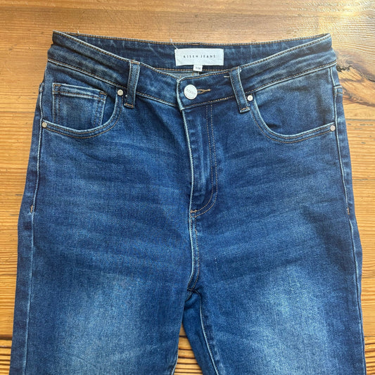 Risen dark wash high rise ankle slim womens jeans SIZE 28